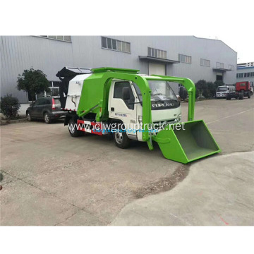 Front loading animal innocuous treatment vehicle